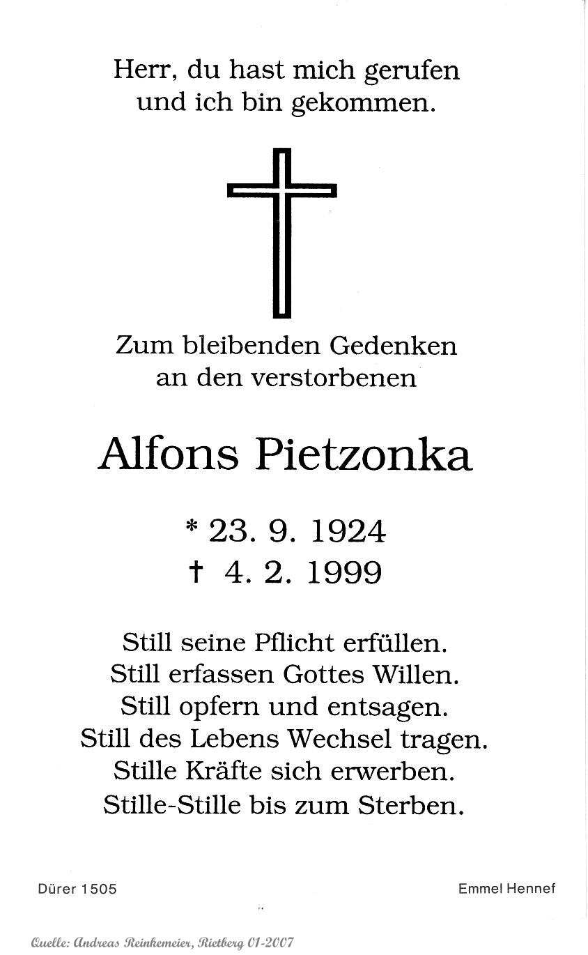 Alfons Pietzonka